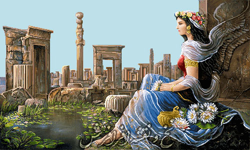 نخ و نقشه طرح ایرانی