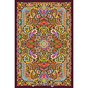 نخ و نقشه فرش دستبافت طرح قم