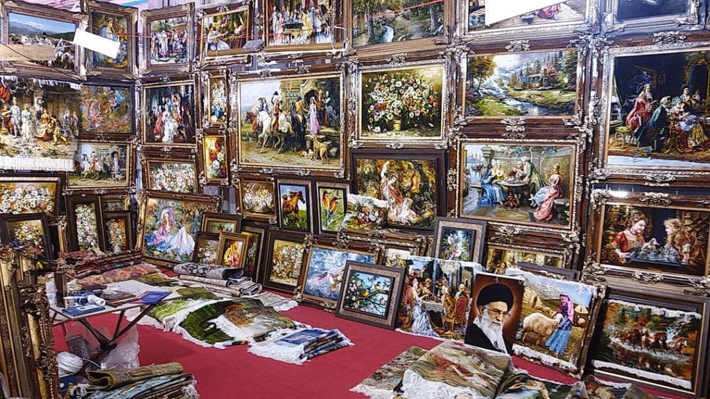 سردرود پایتخت تابلوفرش دستبافت جهان