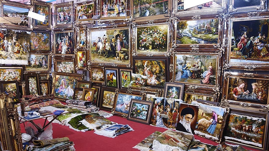 سردرود پایتخت تابلوفرش دستبافت جهان