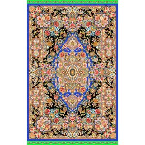 نخ و نقشه فرش سالاری یک و نیم متری