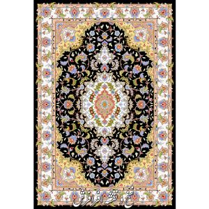 نخ و نقشه فرش پادری هریس زمینه صورتی