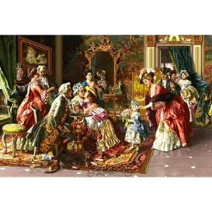 نخ و نقشه تابلوفرش تولد مادربزرگ