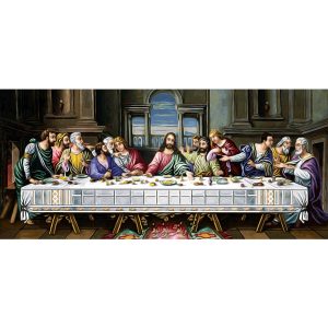 نخ ونقشه تابلوفرش شام آخر