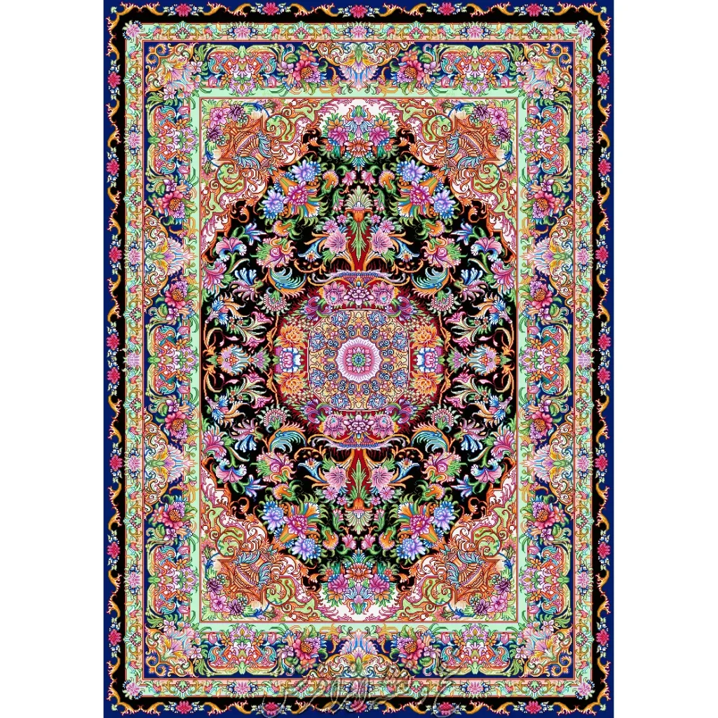 نخ و نقشه فرش زیرپایی