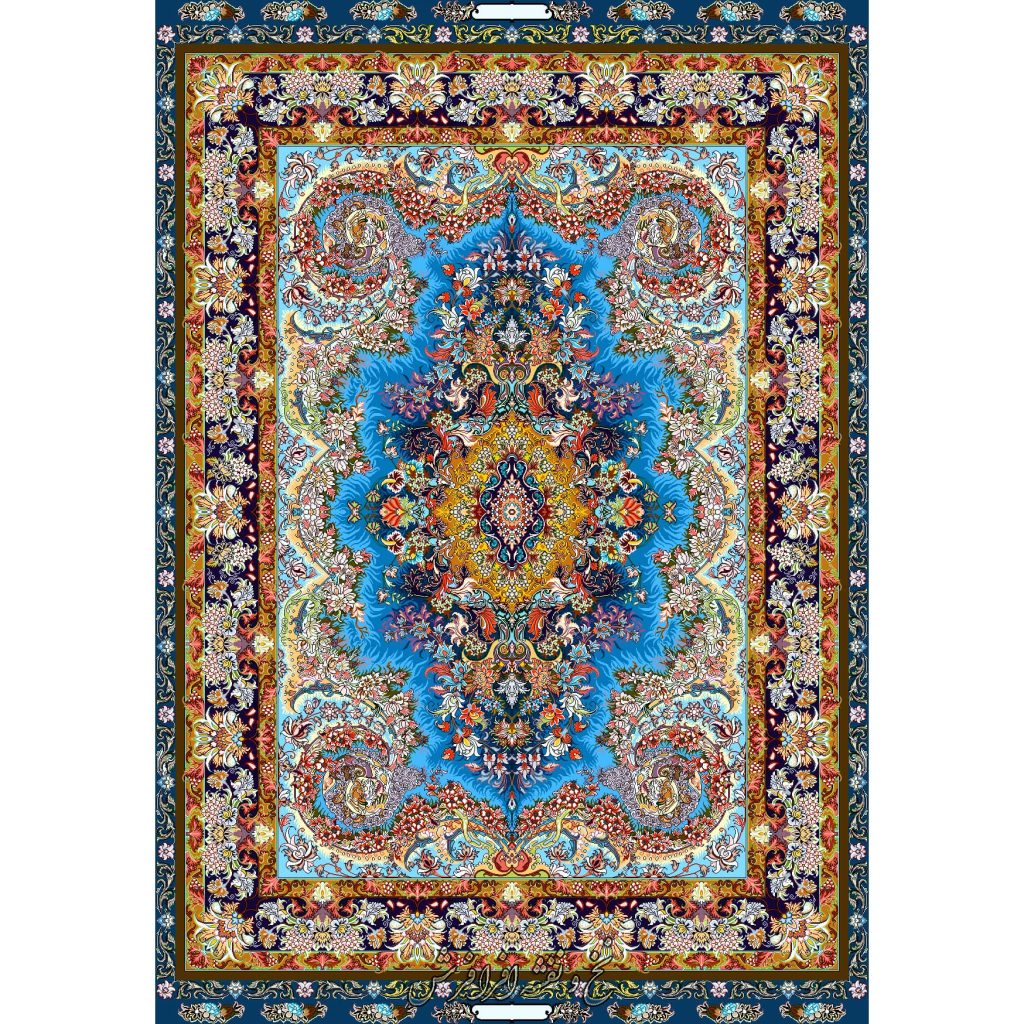 نخ و نقشه فرش زیرپایی طرح جدید