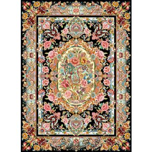 نخ و نقشه فرش زیرپایی طرح سنتی