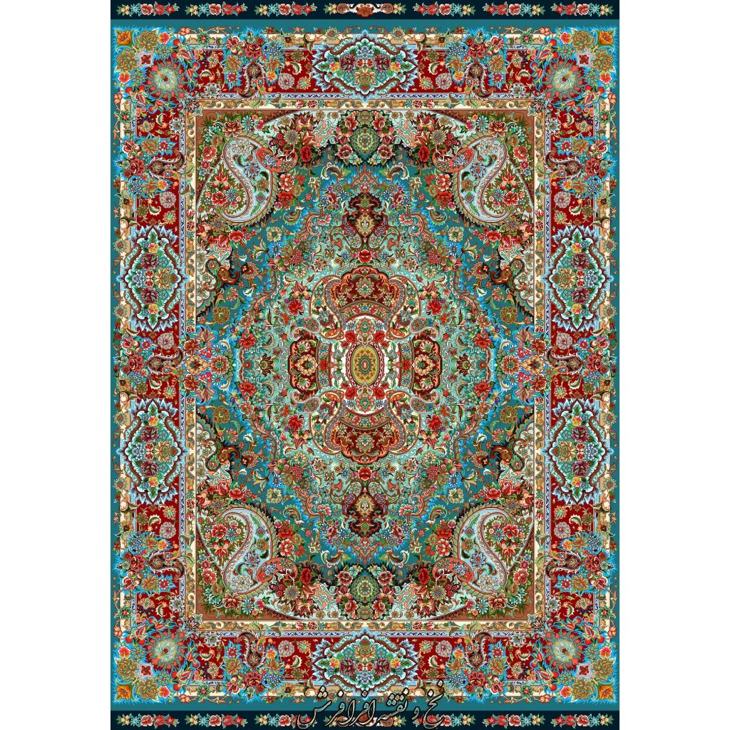 نخ و نقشه فرش طرح سالاری جدید