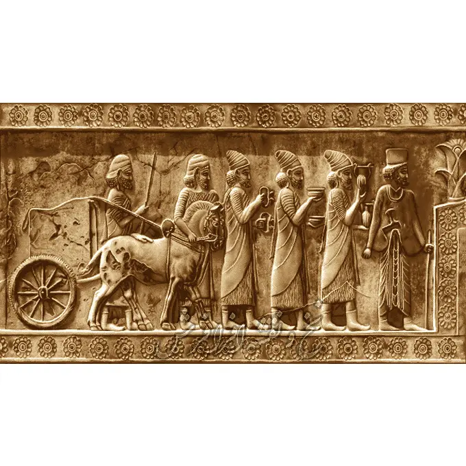 نخ ونقشه تندیس تخت جمشید